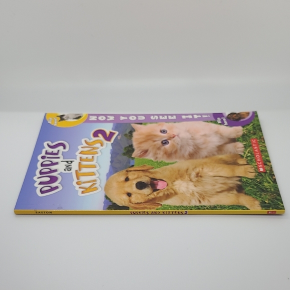 Scholastic Puppies and Kittens 2 - Purple and Yellow Cover - Picture 3 of 4